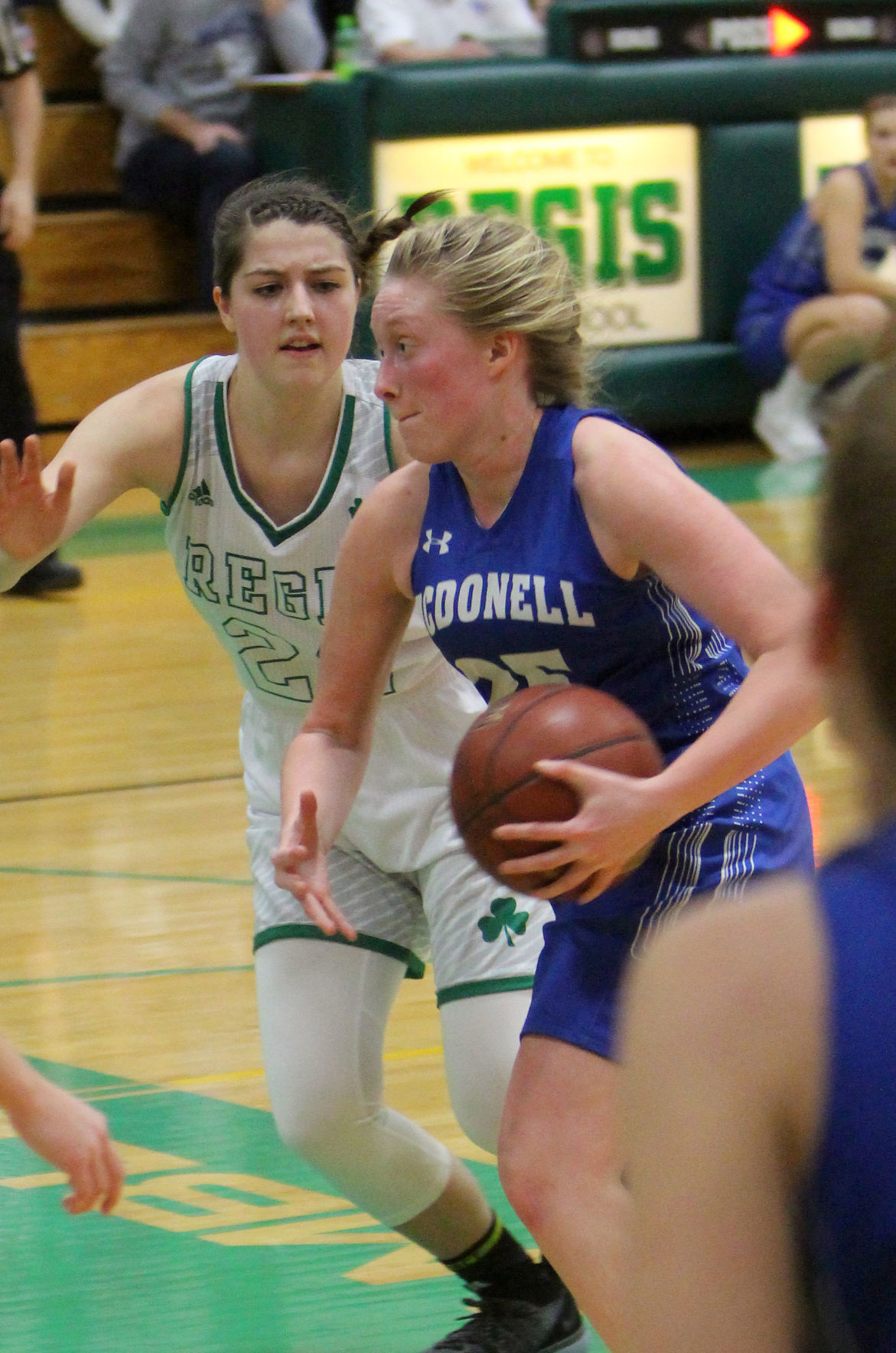 McDonell at Eau Claire Regis girls basketball 12-21-18